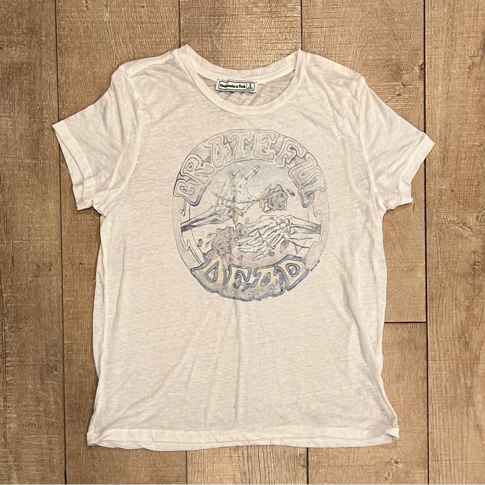 Sheer Vintage Style Graphic Tee